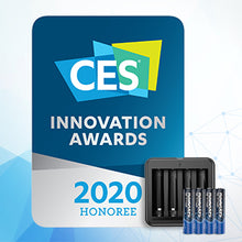 Load image into Gallery viewer, TENAVOLTS Lithium Rechargeable AAA Battery, 4 Counts with a charger